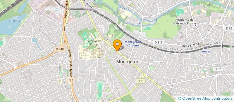 localisation de l'entreprise NIMA à MONTGERON