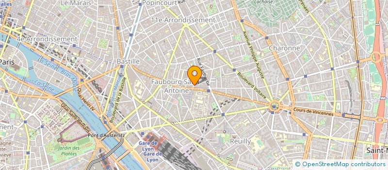 localisation de l'entreprise NIMA à PARIS
