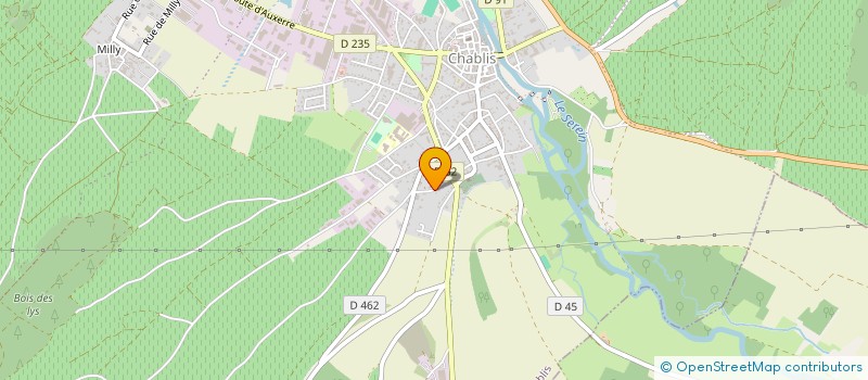 localisation de l'entreprise NIMA à CHABLIS