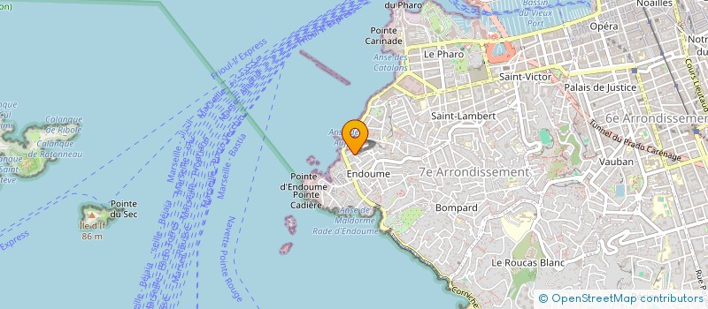 localisation de l'entreprise NIMA à MARSEILLE