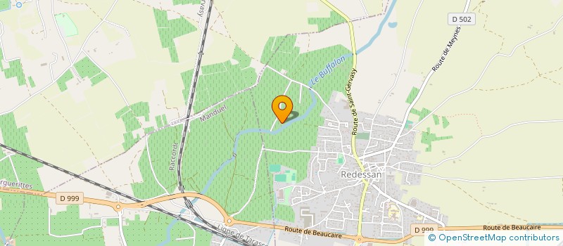 localisation de l'entreprise NIMA C  REDESSAN