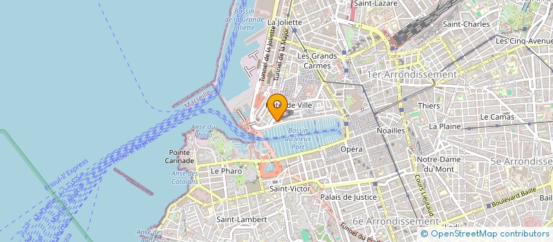 localisation de l'entreprise NIMA CAPITAL à MARSEILLE