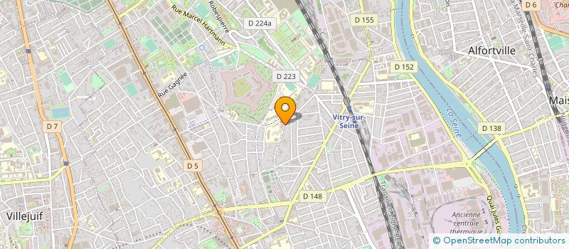 localisation de l'entreprise NIMA HOLDING à VITRY-SUR-SEINE
