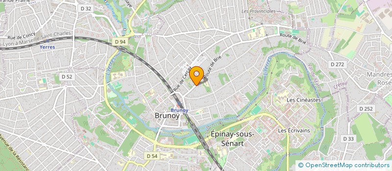 localisation de l'entreprise NIMA MENUISERIE  BRUNOY