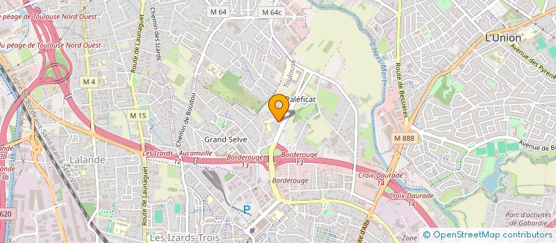 localisation de l'entreprise NIMADA.ART  TOULOUSE