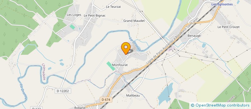 localisation de l'entreprise NIMAJU  BEYCHAC-ET-CAILLAU