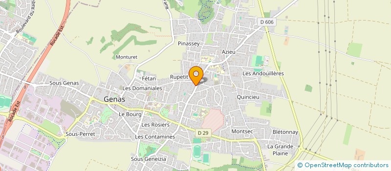 localisation de l'entreprise NIMAJUHUCLO  GENAS