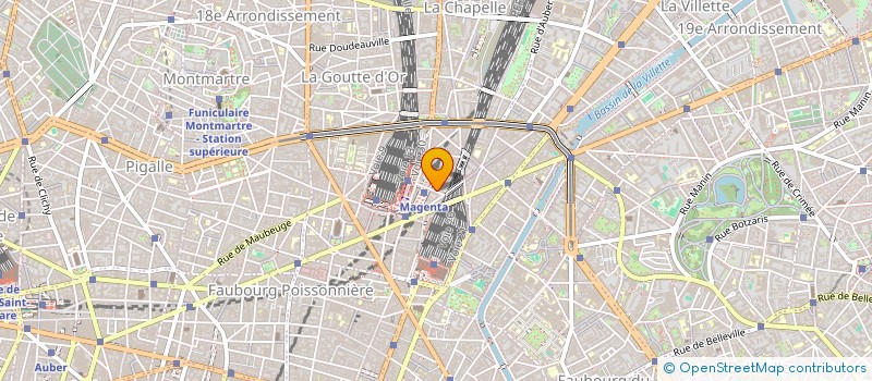 localisation de l'entreprise NIMAL  PARIS