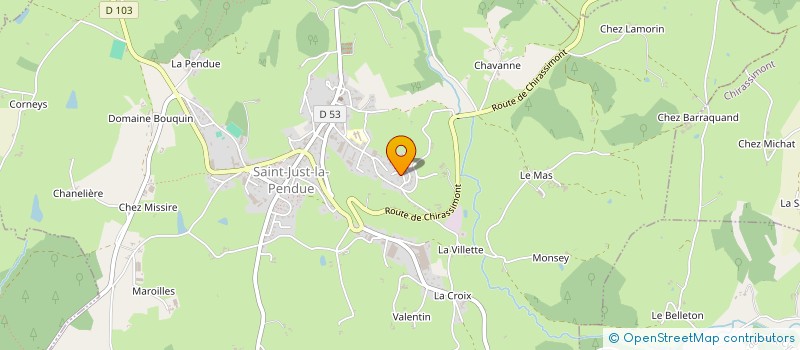 localisation de l'entreprise NIMALCO  SAINT-JUST-LA-PENDUE