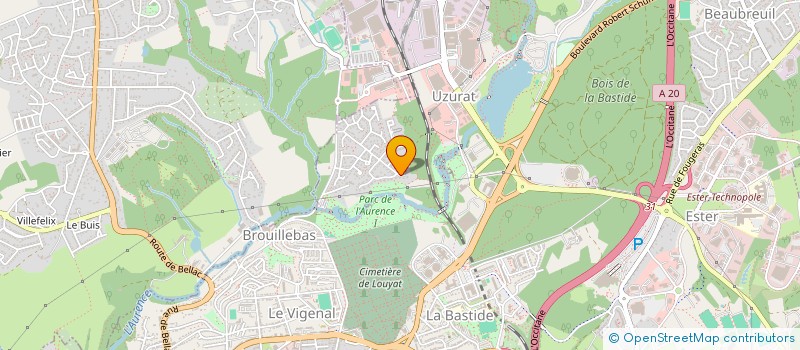 localisation de l'entreprise NIMALOCH à LIMOGES