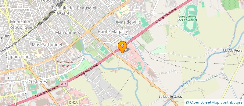 localisation de l'entreprise NIMAPERO  NIMES