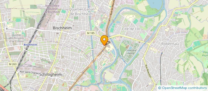 localisation de l'entreprise NIMARO à BISCHHEIM
