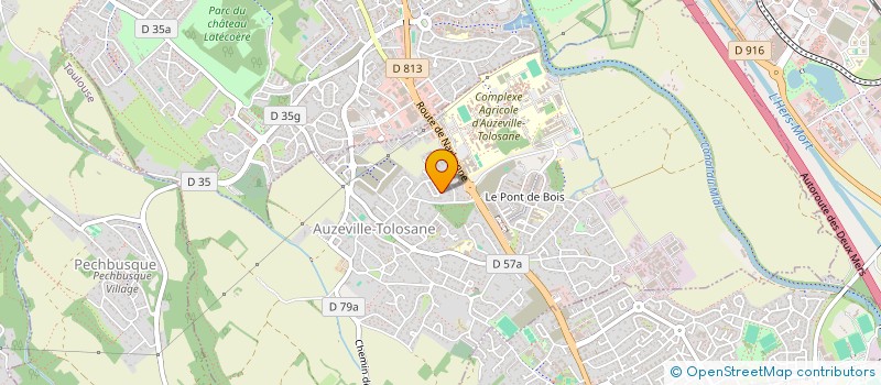 localisation de l'entreprise NIMAVIATION  AUZEVILLE-TOLOSANE