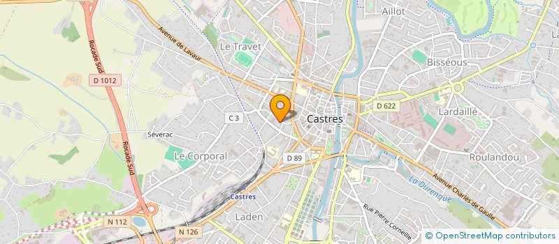 localisation de l'entreprise NIMAX PARTNERS à CASTRES