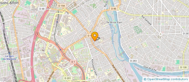 localisation de l'entreprise NIMBA BATI ELEC  CRETEIL