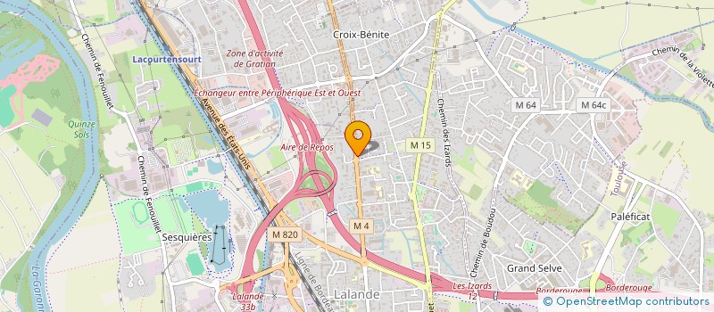 localisation de l'entreprise NIMBA OLYMPIQUE TOULOUSE  TOULOUSE