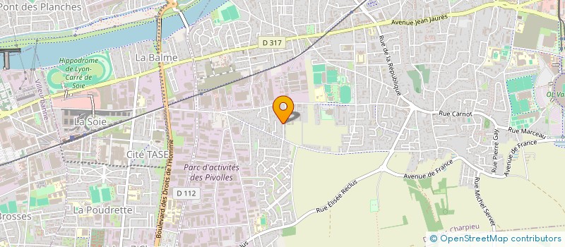 localisation de l'entreprise NIMBENDIB  DECINES-CHARPIEU