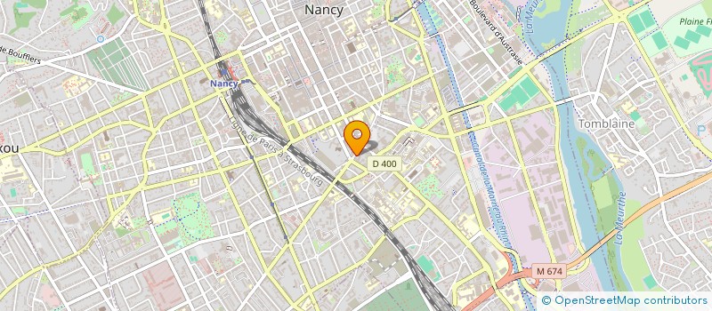 localisation de l'entreprise NIMBUS à NANCY
