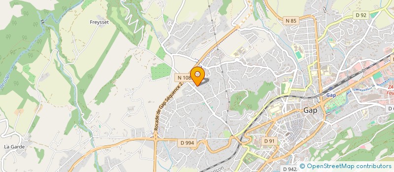 localisation de l'entreprise NIMBUS  GAP