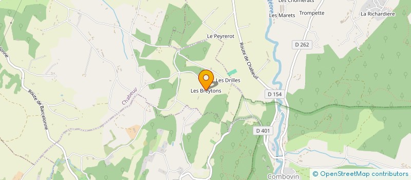 localisation de l'entreprise NIME à CHABEUIL