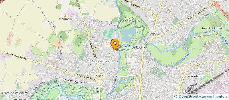 localisation de l'entreprise NIMEDIX à CHATEAUROUX