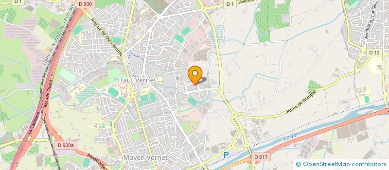 localisation de l'entreprise NIMEL à PERPIGNAN