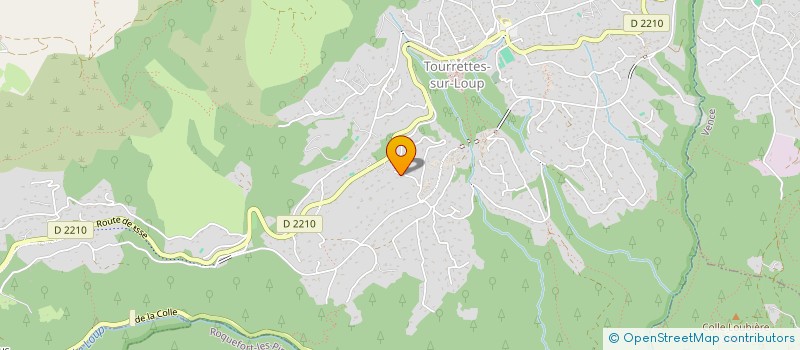 localisation de l'entreprise NIMENTINO à TOURRETTES-SUR-LOUP