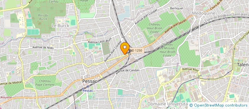 localisation de l'entreprise NIMEO  PESSAC