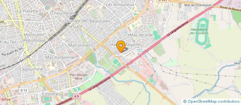 localisation de l'entreprise NIMEO ASSU  NIMES