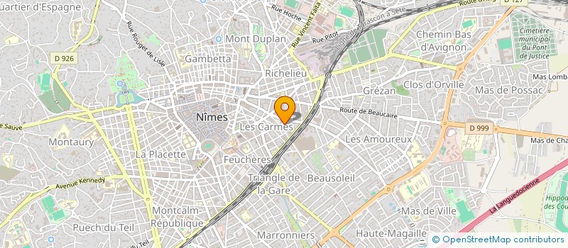localisation de l'entreprise NIMES BAR  NIMES