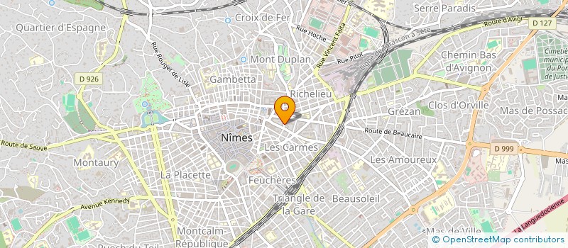 localisation de l'entreprise NIMES BOXE  NIMES