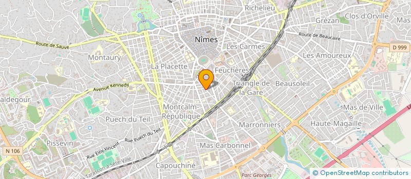 localisation de l'entreprise NIMES CYCLISME  NIMES