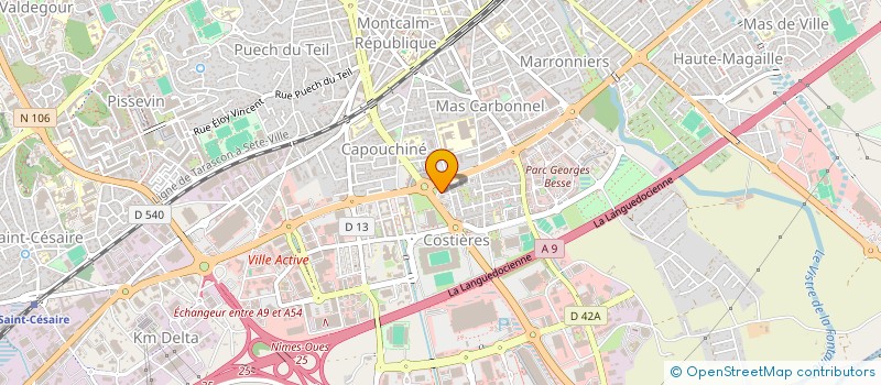 localisation de l'entreprise NIMES FOOD à NIMES