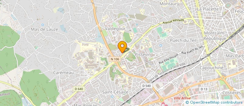 localisation de l'entreprise NIMES FORMULE RACING  NIMES