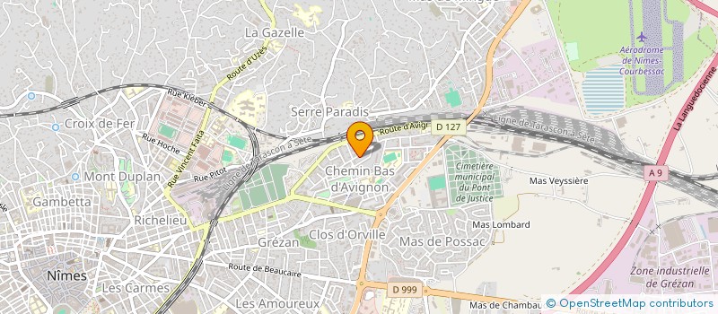 localisation de l'entreprise NIMES IMAGERIE MEDICALE à NIMES