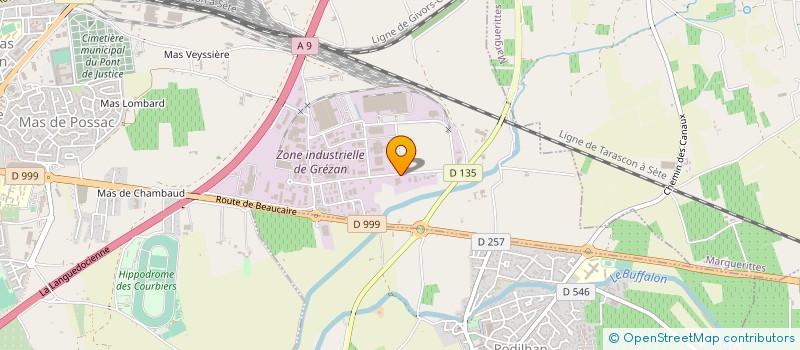 localisation de l'entreprise NIMES INDUSTRIE  NIMES