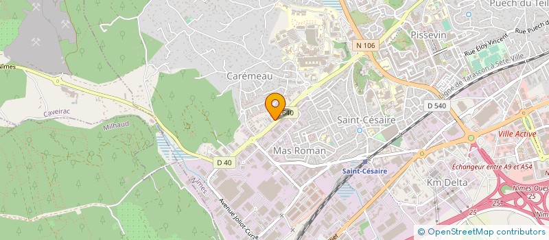 localisation de l'entreprise NIMES MATERIEL à NIMES