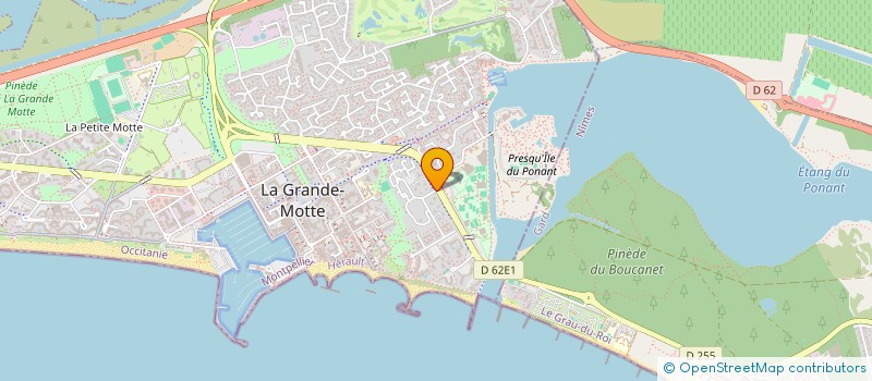 localisation de l'entreprise NIMES ONE  LA GRANDE-MOTTE