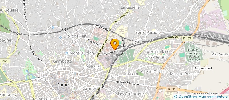 localisation de l'entreprise NIMES TENNIS PERFORMANCE  NIMES