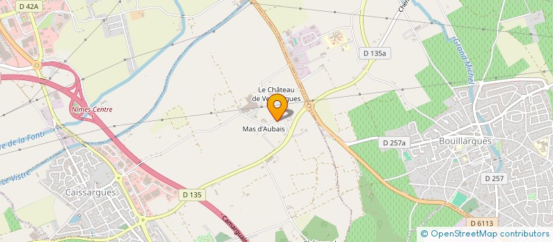 localisation de l'entreprise NIMEX NIMOISE EXPL HOTELIERE  CAISSARGUES