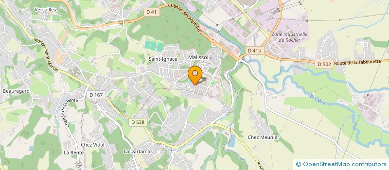 localisation de l'entreprise NIMHOLDING à VIENNE