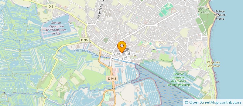 localisation de l'entreprise NIMISA à NOIRMOUTIER-EN-L'ILE