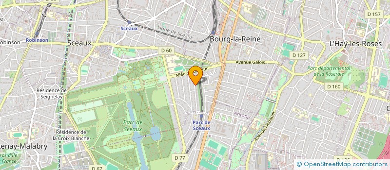 localisation de l'entreprise NIML à SCEAUX