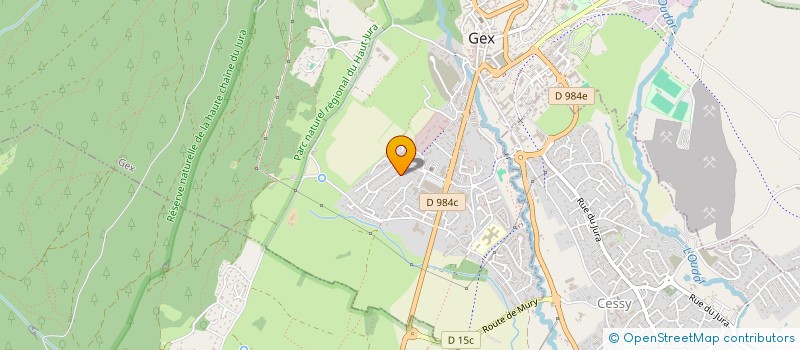 localisation de l'entreprise NIMMO  LES ROUSSES