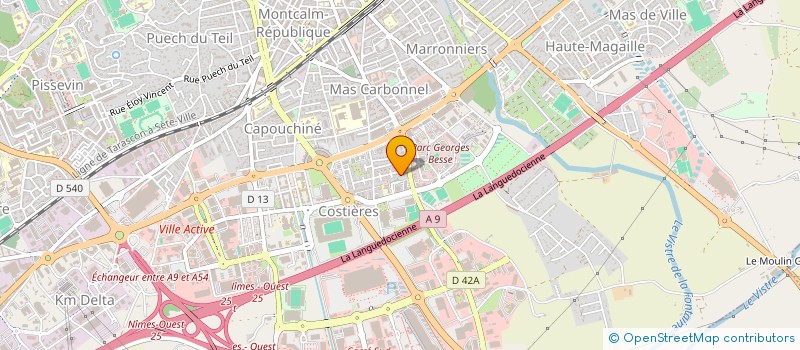 localisation de l'entreprise NIMMO & SERVICES  NIMES