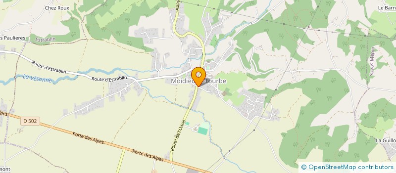 localisation de l'entreprise NIMO  MOIDIEU-DETOURBE