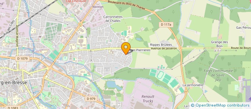 localisation de l'entreprise NIMO  BOURG-EN-BRESSE