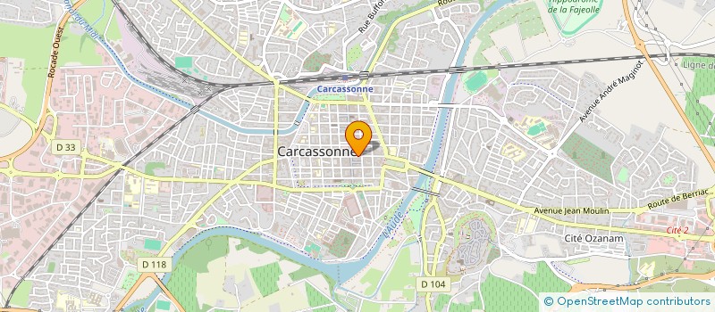 localisation de l'entreprise NIMO BIS  CARCASSONNE