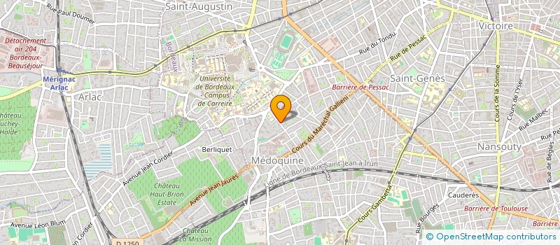 localisation de l'entreprise NIMO GESTION  BORDEAUX