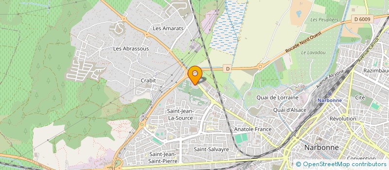localisation de l'entreprise NIMOTE à NARBONNE